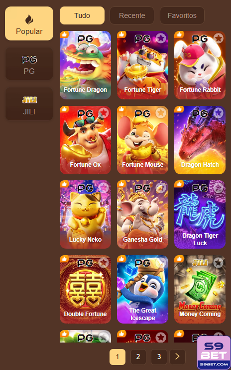 Jogos Certificados s9bet.com